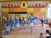 Šmoulové - závěrečné vystoupení 2017